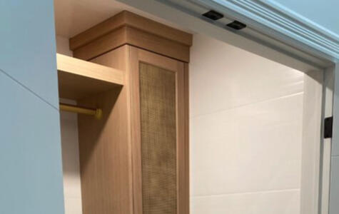 Trusscore Wall&CeilingBoard in a Residential Laundry Room