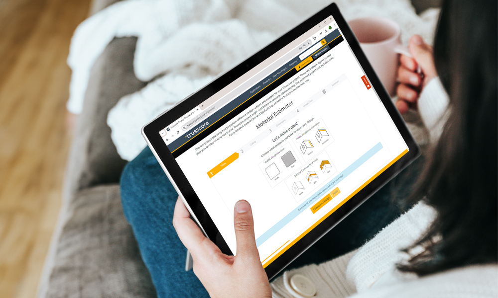 Trusscore Cost & Materials Estimator